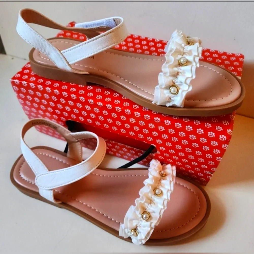 PandaNinjia Mandy Girls Sandals .SOL.D. E.BAY - Picture 1 of 7